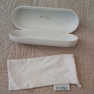 Oakley White Eyewear Case with Pouch